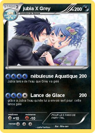 Pokemon jubia X Grey