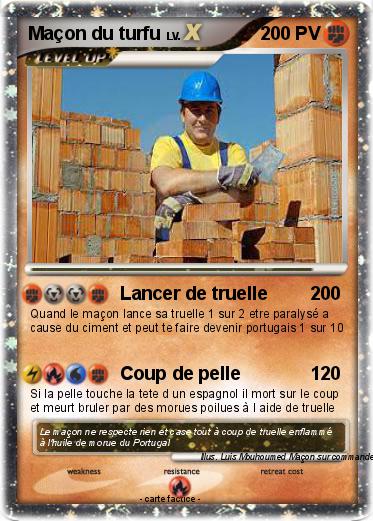 Pokemon Maçon du turfu