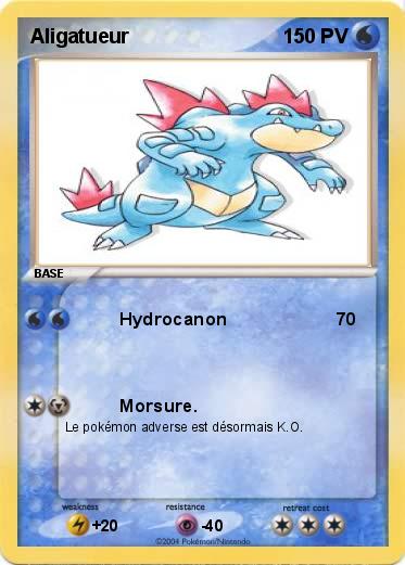 Pokemon Aligatueur