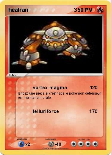 Pokemon heatran                              3
