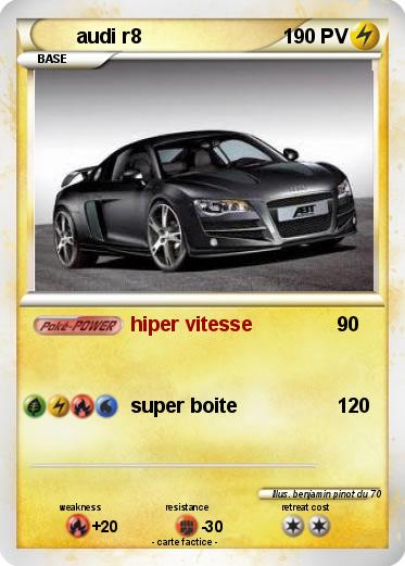 Pokemon audi r8