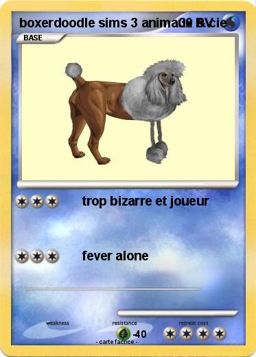 Pokemon boxerdoodle sims 3 animaux & cie