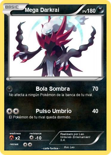 Pokemon Mega Darkrai