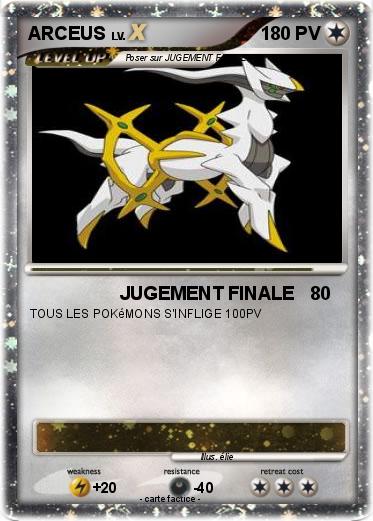 Pokemon ARCEUS