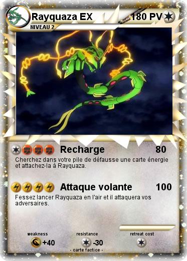 Pokemon Rayquaza EX