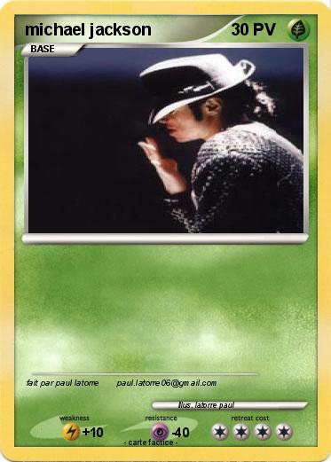 Pokemon michael jackson