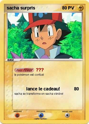 Pokemon sacha surpris