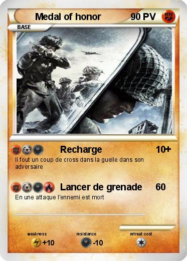 Pokemon Medal of honor