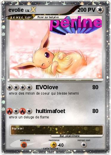 Pokemon evolie