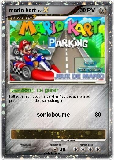 Pokemon mario kart