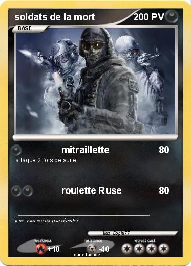 Pokemon soldats de la mort