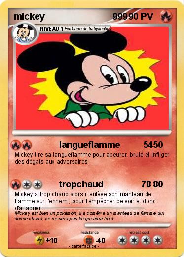 Pokemon mickey                           999