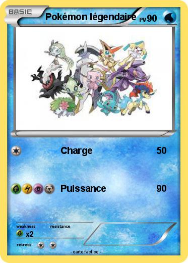 Pokemon Pokémon légendaire
