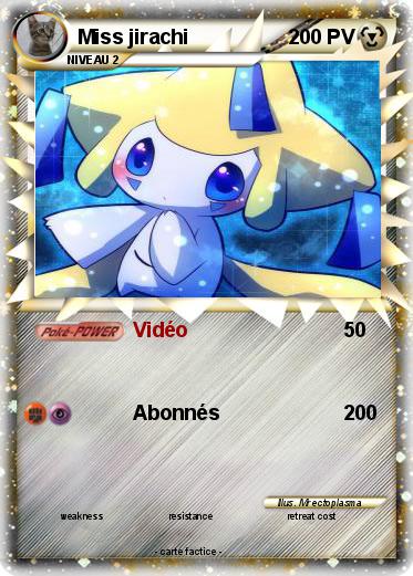 Pokemon Miss jirachi