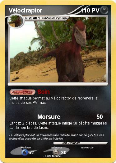 Pokemon Vélociraptor