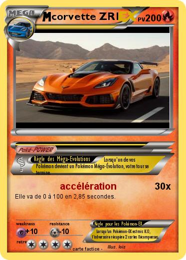 Pokemon corvette ZR1