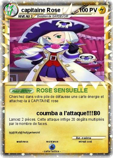 Pokemon capitaine Rose