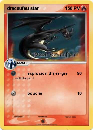 Pokemon dracaufeu star