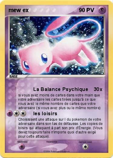 Pokemon mew ex