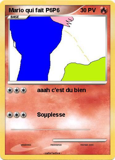 Pokemon Mario qui fait P6P6