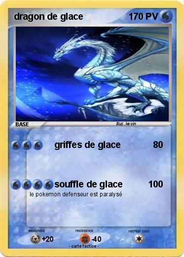 Pokemon dragon de glace