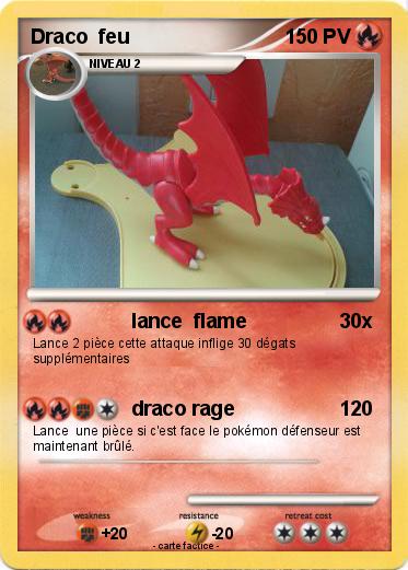 Pokemon Draco  feu