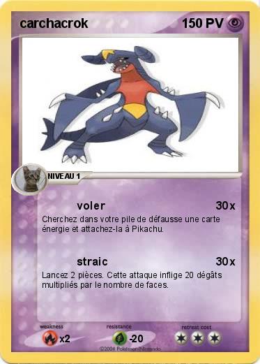 Pokemon carchacrok