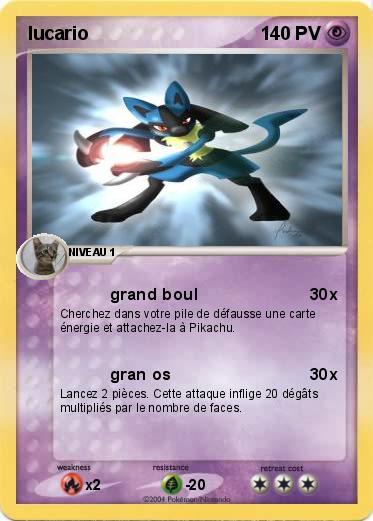 Pokemon lucario