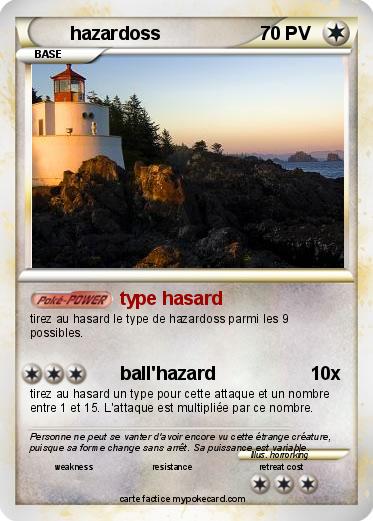 Pokemon hazardoss
