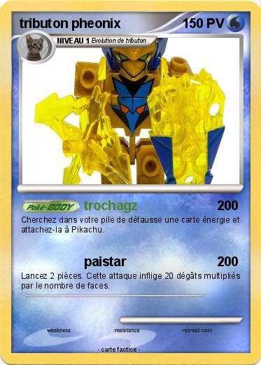 Pokemon tributon pheonix