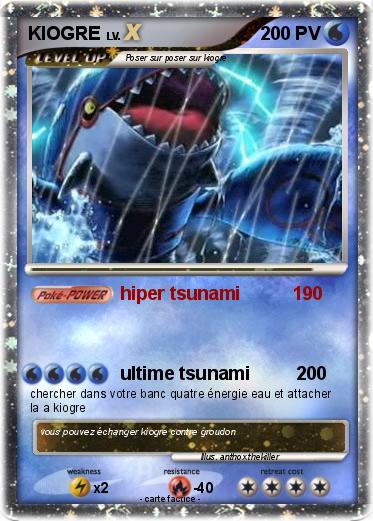 Pokemon KIOGRE