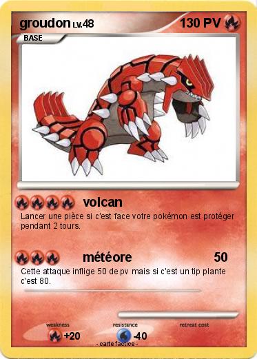 Pokemon groudon