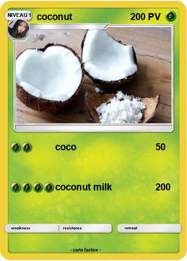 Pokemon coconut