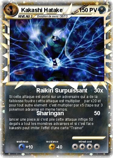 Pokemon Kakashi Hatake