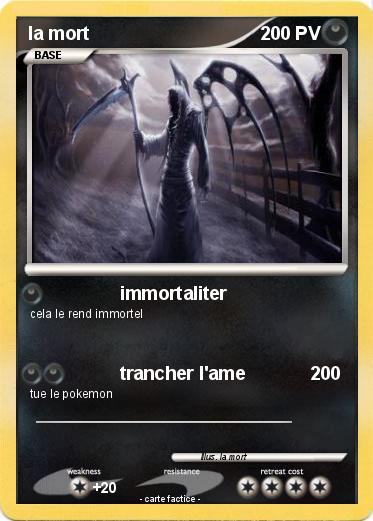 Pokemon la mort