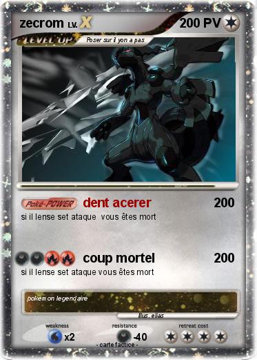 Pokemon zecrom