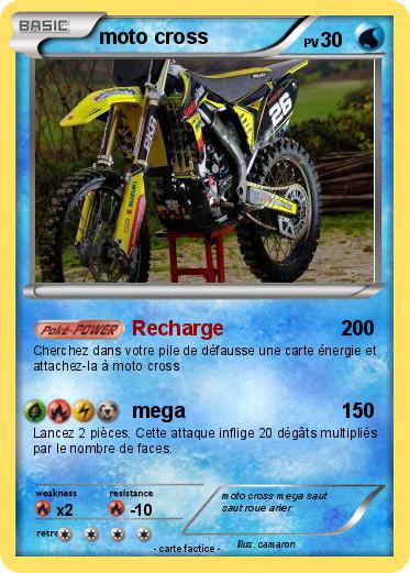 Pokemon moto cross