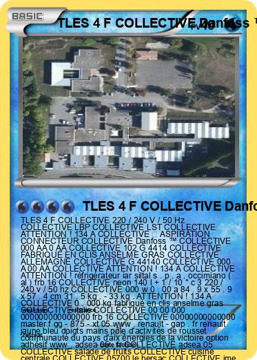 Pokemon TLES 4 F COLLECTIVE Danfoss ™