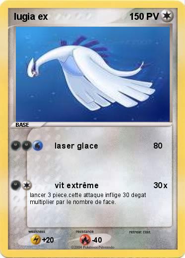 Pokemon lugia ex