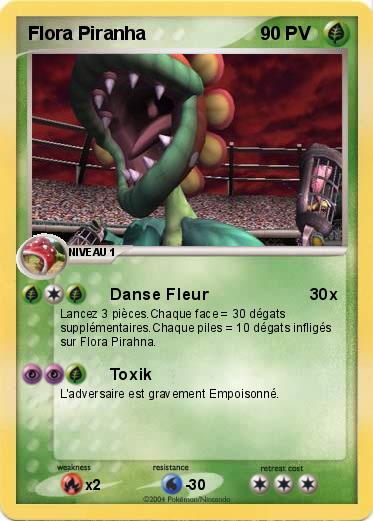Pokemon Flora Piranha