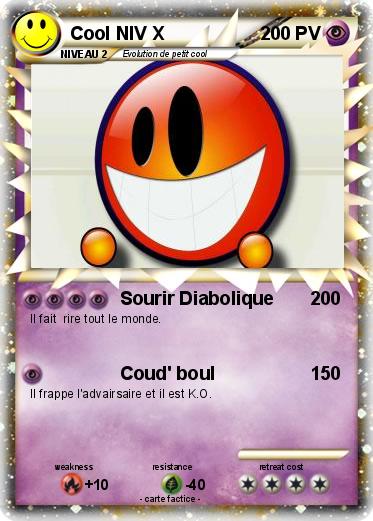 Pokemon Cool NIV X