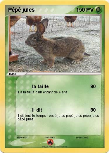 Pokemon Pépé jules