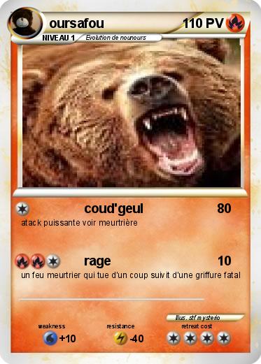 Pokemon oursafou