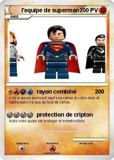 Pokemon l'equipe de superman
