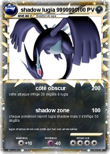 Pokemon shadow lugia 9999999
