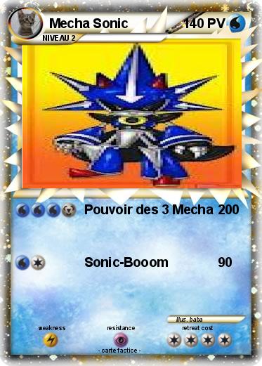 Pokemon Mecha Sonic