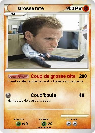 Pokemon Grosse tete