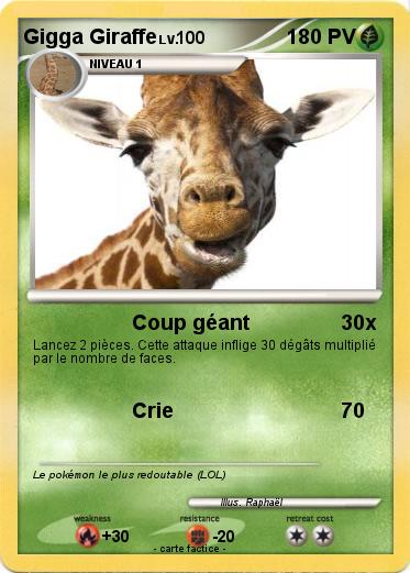 Pokemon Gigga Giraffe