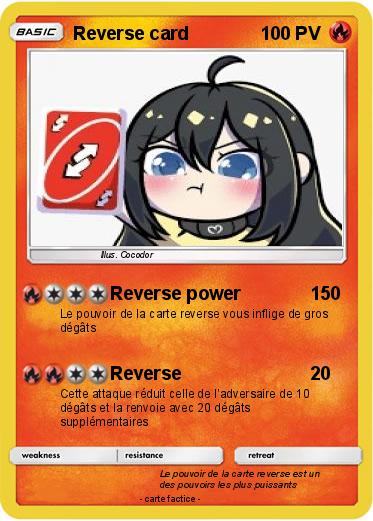Pokemon Reverse card