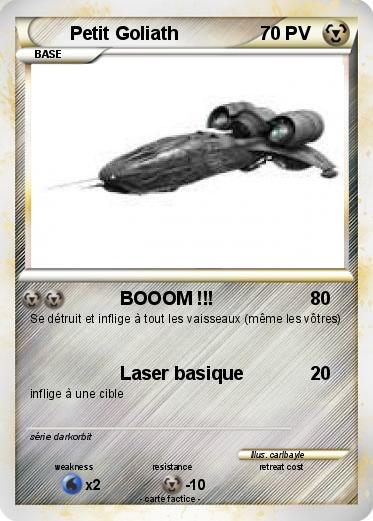 Pokemon Petit Goliath